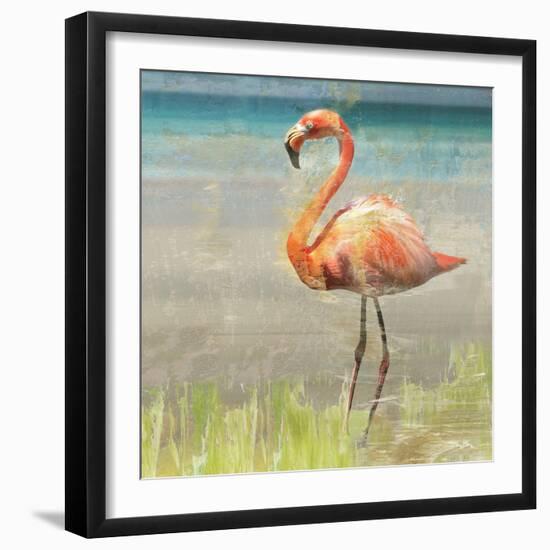 Flamingo Fancy II-null-Framed Art Print