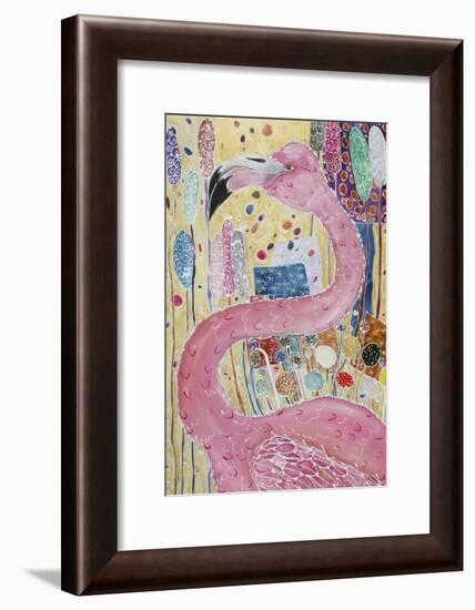 Flamingo Fantasy-Lauren Moss-Framed Giclee Print