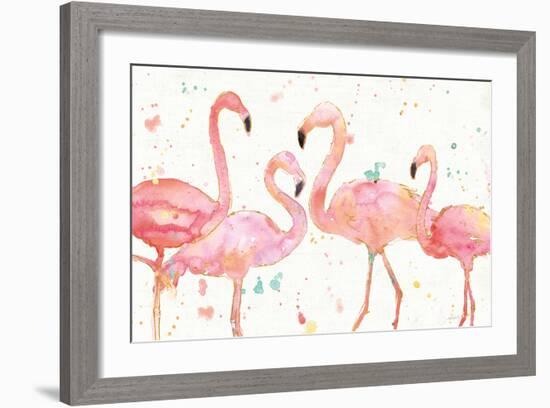 Flamingo Fever I-Anne Tavoletti-Framed Art Print