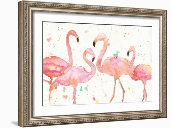 Flamingo Fever I-Anne Tavoletti-Framed Art Print