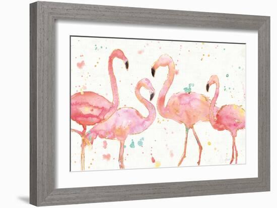 Flamingo Fever I-Anne Tavoletti-Framed Art Print