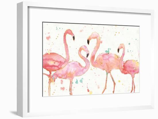 Flamingo Fever I-Anne Tavoletti-Framed Art Print