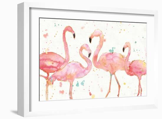 Flamingo Fever I-Anne Tavoletti-Framed Art Print