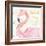 Flamingo Fever III-Anne Tavoletti-Framed Art Print