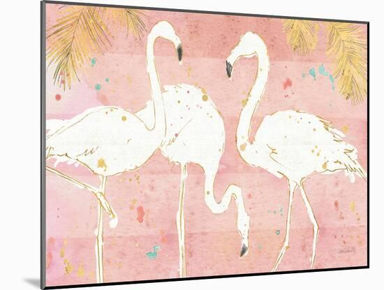 Flamingo Fever IV-Anne Tavoletti-Mounted Art Print