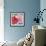 Flamingo Flower I-Alan Halliday-Framed Giclee Print displayed on a wall