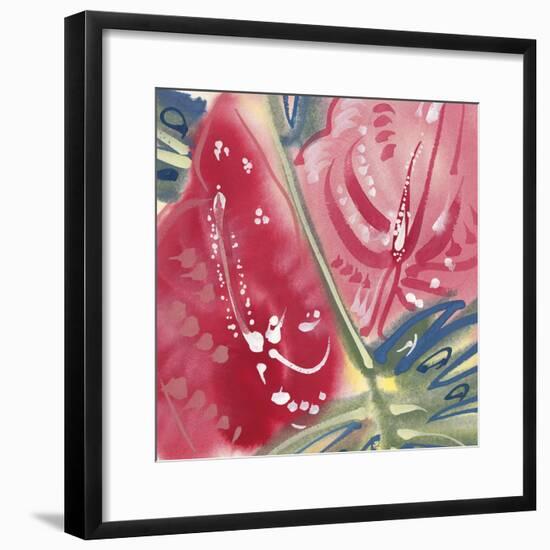 Flamingo Flower II-Alan Halliday-Framed Giclee Print