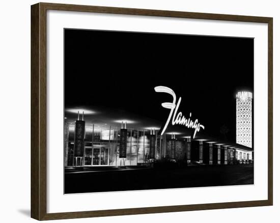 Flamingo Hotel, Las Vegas, Nevada. 1960s-null-Framed Photo