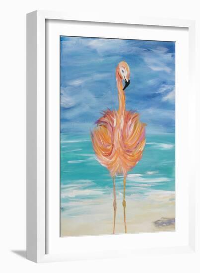 Flamingo I-Julie DeRice-Framed Art Print