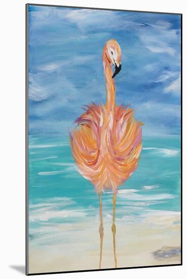 Flamingo I-Julie DeRice-Mounted Art Print