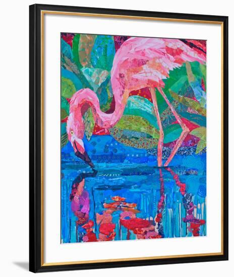 Flamingo II-null-Framed Premium Giclee Print