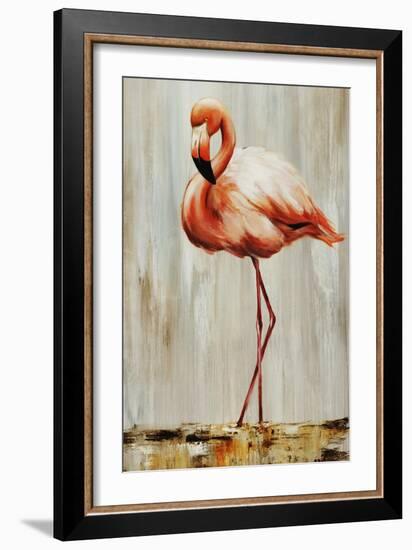 Flamingo IV-Sydney Edmunds-Framed Giclee Print