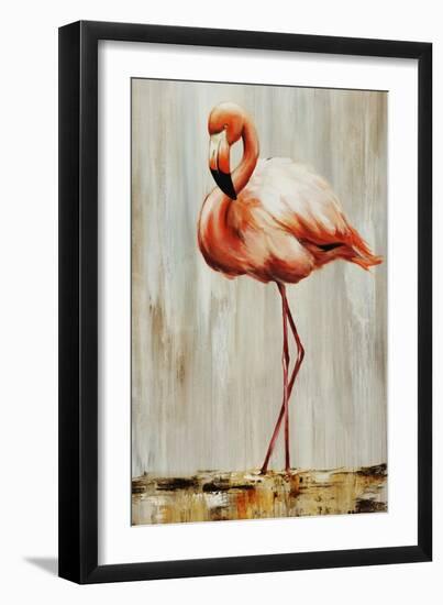 Flamingo IV-Sydney Edmunds-Framed Giclee Print