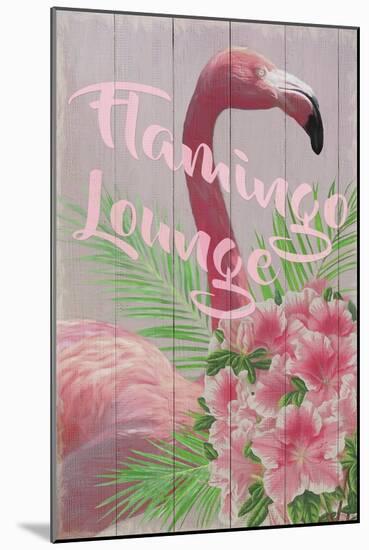 Flamingo Lounge-Cora Niele-Mounted Giclee Print