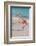 Flamingo on Flamingo Beach, Renaissance Island, Oranjestad, Aruba, Lesser Antilles-Jane Sweeney-Framed Photographic Print