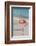 Flamingo on Flamingo Beach, Renaissance Island, Oranjestad, Aruba, Lesser Antilles-Jane Sweeney-Framed Photographic Print