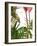 Flamingo Peering-Fab Funky-Framed Art Print