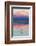 Flamingo, Pink Sunset above Atacama Desert-longtaildog-Framed Photographic Print