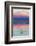 Flamingo, Pink Sunset above Atacama Desert-longtaildog-Framed Photographic Print