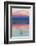 Flamingo, Pink Sunset above Atacama Desert-longtaildog-Framed Photographic Print