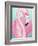 Flamingo Portrait-Elizabeth Medley-Framed Art Print