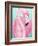 Flamingo Portrait-Elizabeth Medley-Framed Art Print