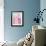 Flamingo Portrait-Elizabeth Medley-Framed Art Print displayed on a wall
