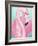 Flamingo Portrait-Elizabeth Medley-Framed Art Print