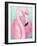 Flamingo Portrait-Elizabeth Medley-Framed Art Print