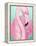 Flamingo Portrait-Elizabeth Medley-Framed Stretched Canvas