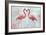 Flamingo Power-Cora Niele-Framed Giclee Print
