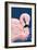 Flamingo Solo-Lantern Press-Framed Art Print