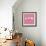 Flamingo Trio-Sandra Jacobs-Framed Giclee Print displayed on a wall