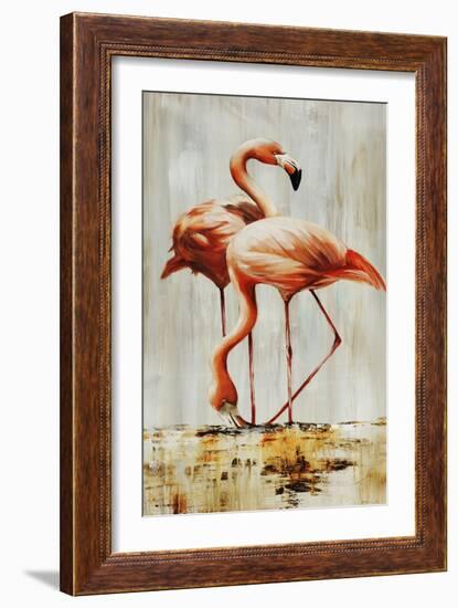 Flamingo V-Sydney Edmunds-Framed Giclee Print