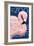 Flamingo - Visit the Zoo-Lantern Press-Framed Premium Giclee Print