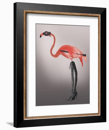 Flamingo with Kinky Boots-Fab Funky-Framed Premium Giclee Print