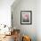 Flamingo with Kinky Boots-Fab Funky-Framed Art Print displayed on a wall