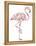 Flamingo-Louise Tate-Framed Premier Image Canvas