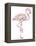 Flamingo-Louise Tate-Framed Premier Image Canvas