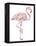 Flamingo-Louise Tate-Framed Premier Image Canvas