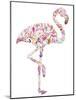 Flamingo-Louise Tate-Mounted Giclee Print