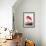 Flamingo-John James Audubon-Framed Art Print displayed on a wall