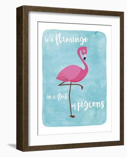 Flamingo-Erin Clark-Framed Giclee Print