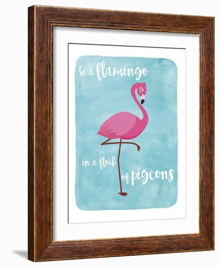 Flamingo-Erin Clark-Framed Giclee Print