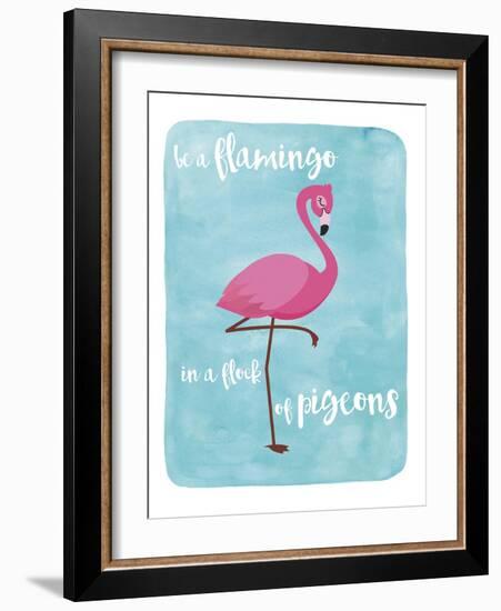 Flamingo-Erin Clark-Framed Giclee Print