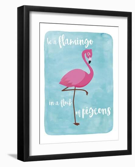 Flamingo-Erin Clark-Framed Giclee Print