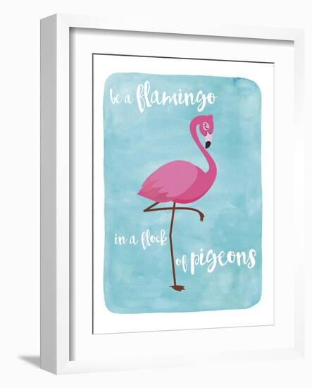 Flamingo-Erin Clark-Framed Giclee Print