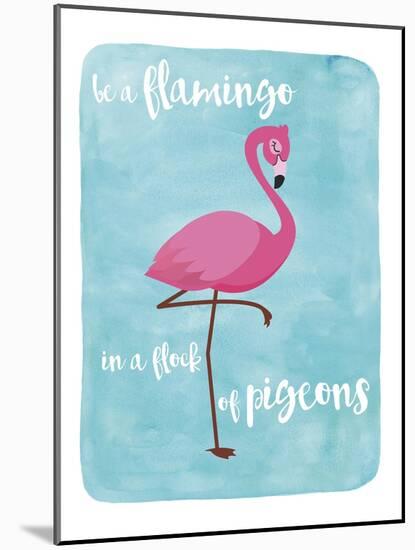 Flamingo-Erin Clark-Mounted Giclee Print