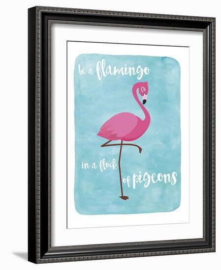 Flamingo-Erin Clark-Framed Giclee Print