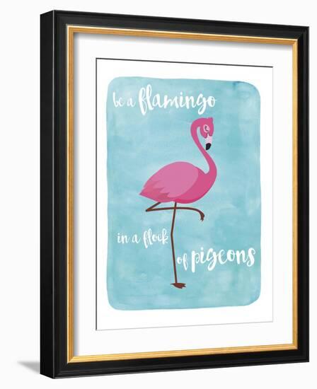Flamingo-Erin Clark-Framed Giclee Print